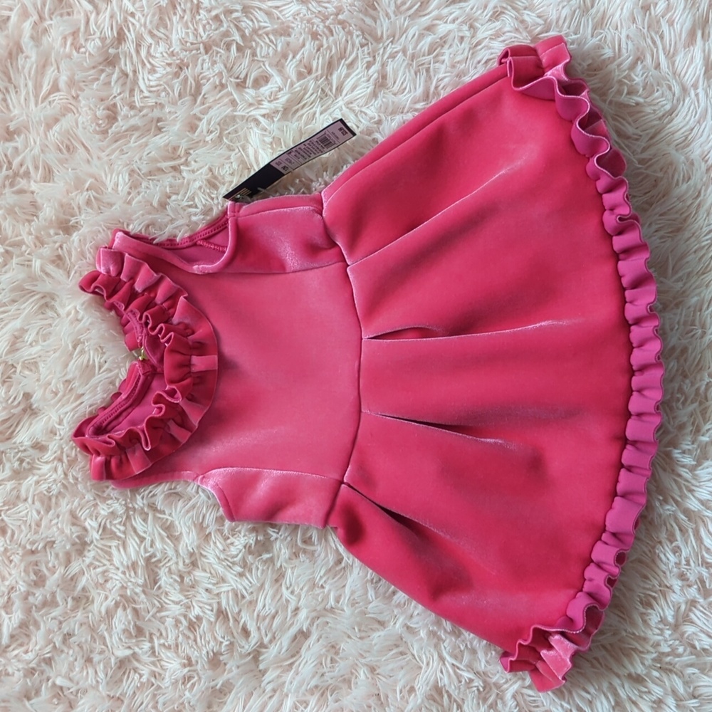 OshKosh B'gosh Pink Ruffled Formal Dress